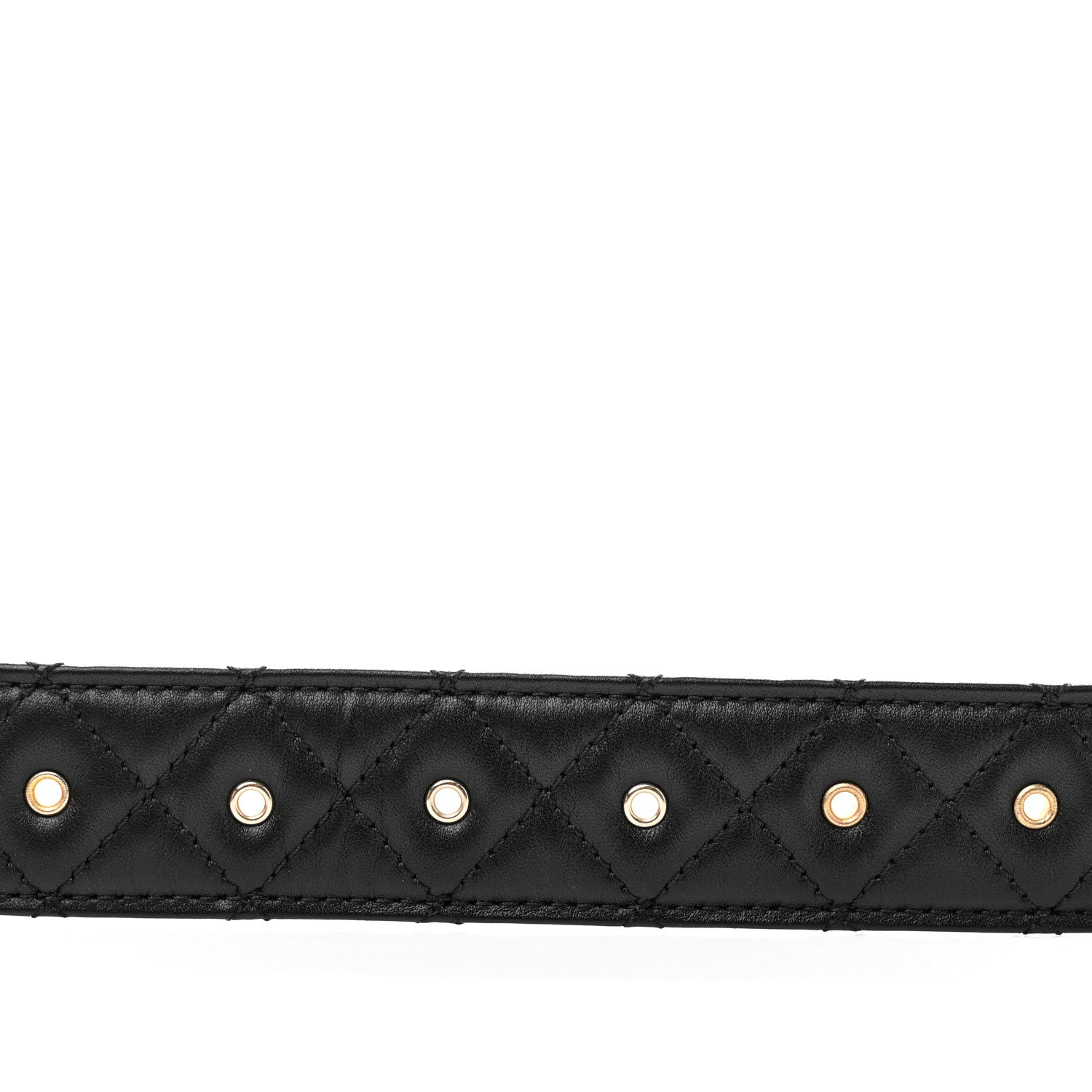 Chanel Calfskin Quilted CC Chain Belt 85 34 Black 7 of 7