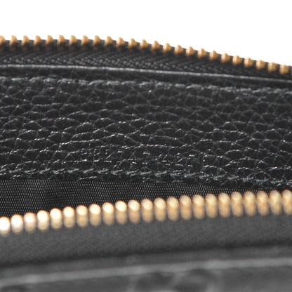 Gucci Guccissima Donna Long Wallet Black 7 of 9