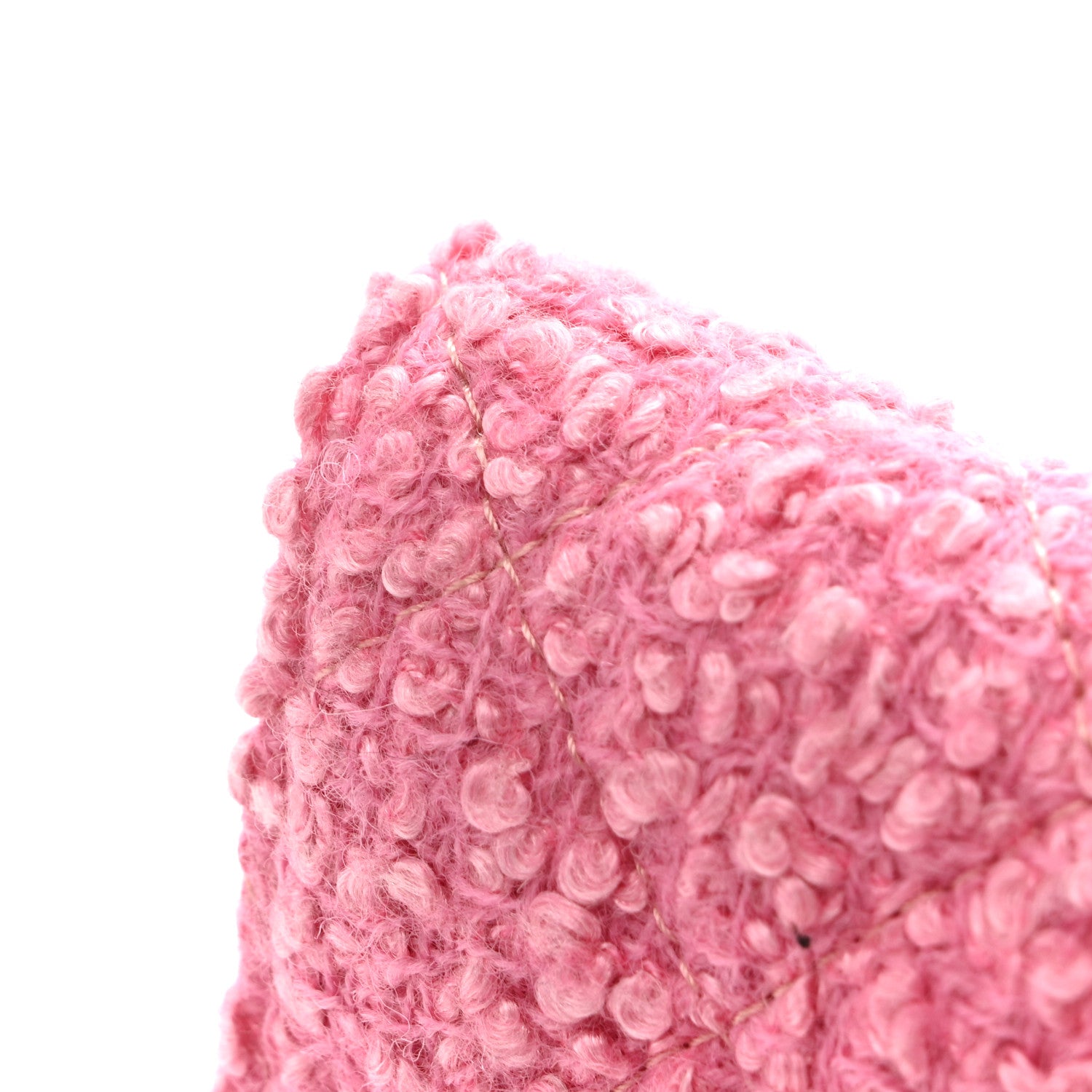 Chanel Tweed Quilted Flap Chain Waist Bag Pink 11 of 11