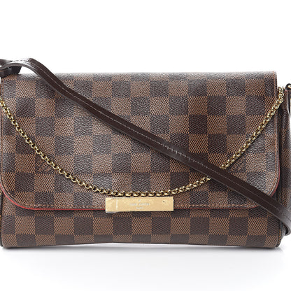 Louis Vuitton Damier Ebene Favorite MM 6 of 8