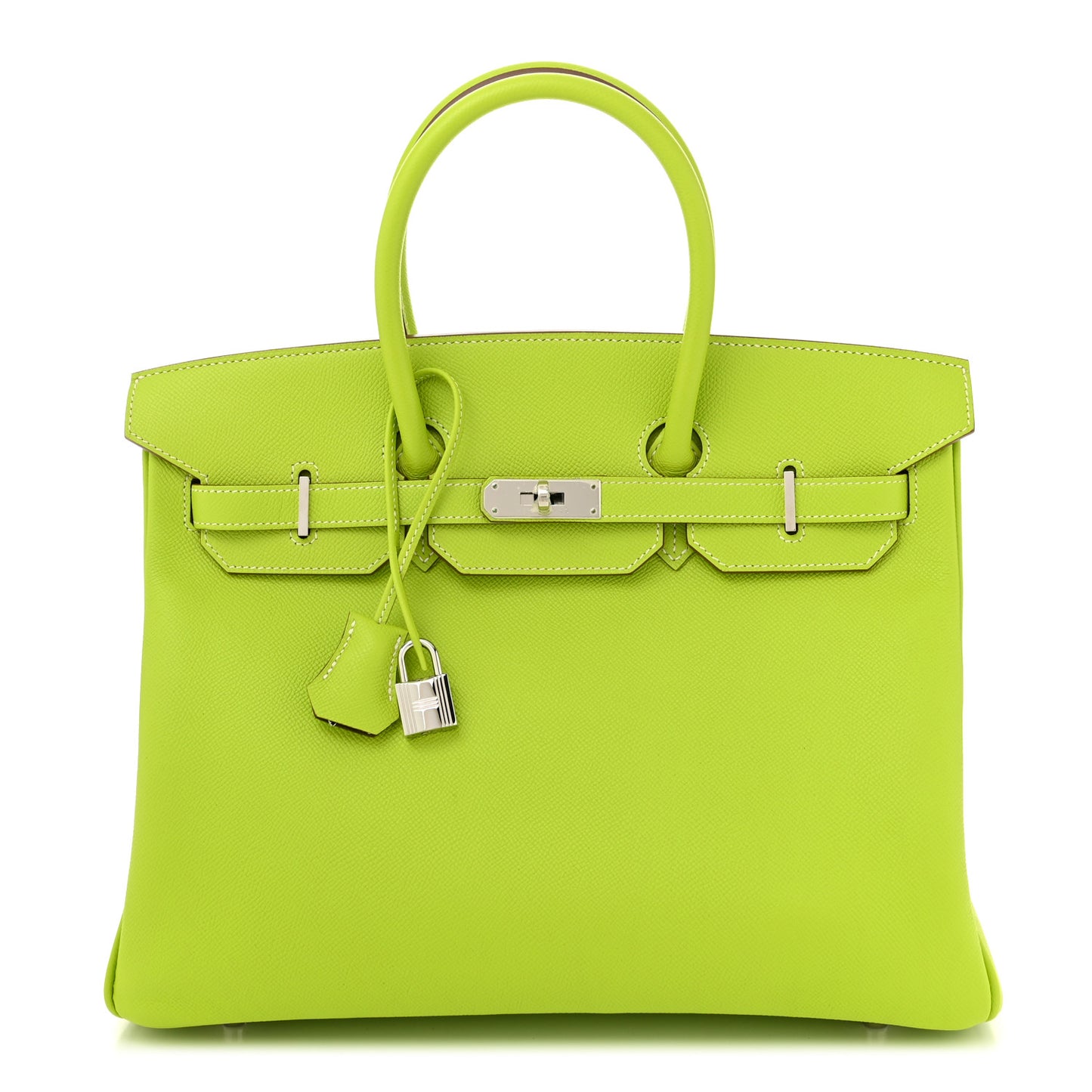 Epsom Candy Birkin 35 Kiwi Lichen