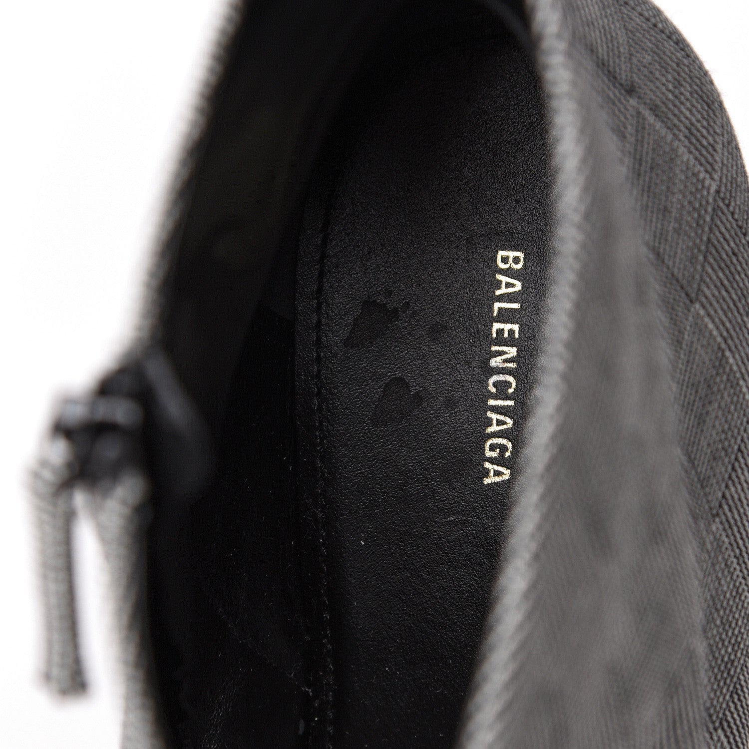 Balenciaga Wool Checked Knife Pointy Toe Boots 38.5 8 of 8