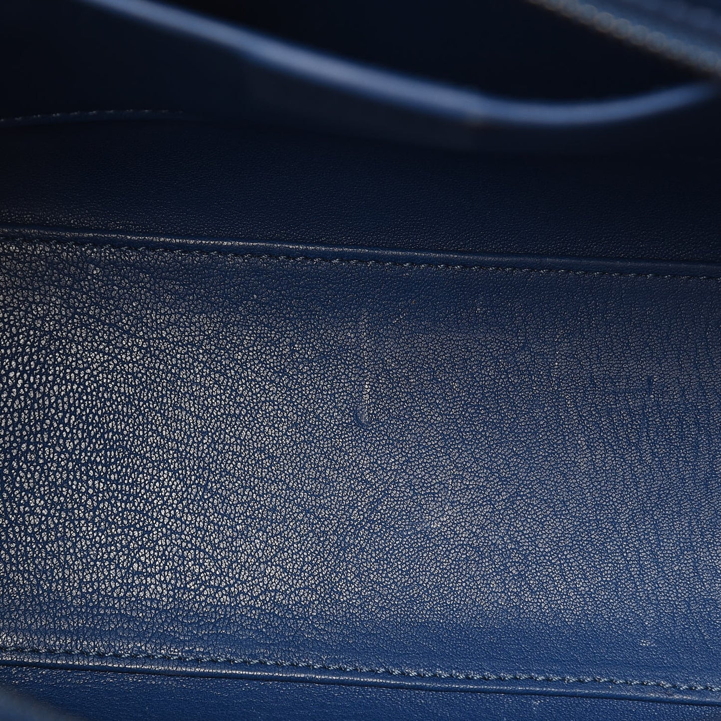 Smooth Calfskin Nano Luggage Lazuli