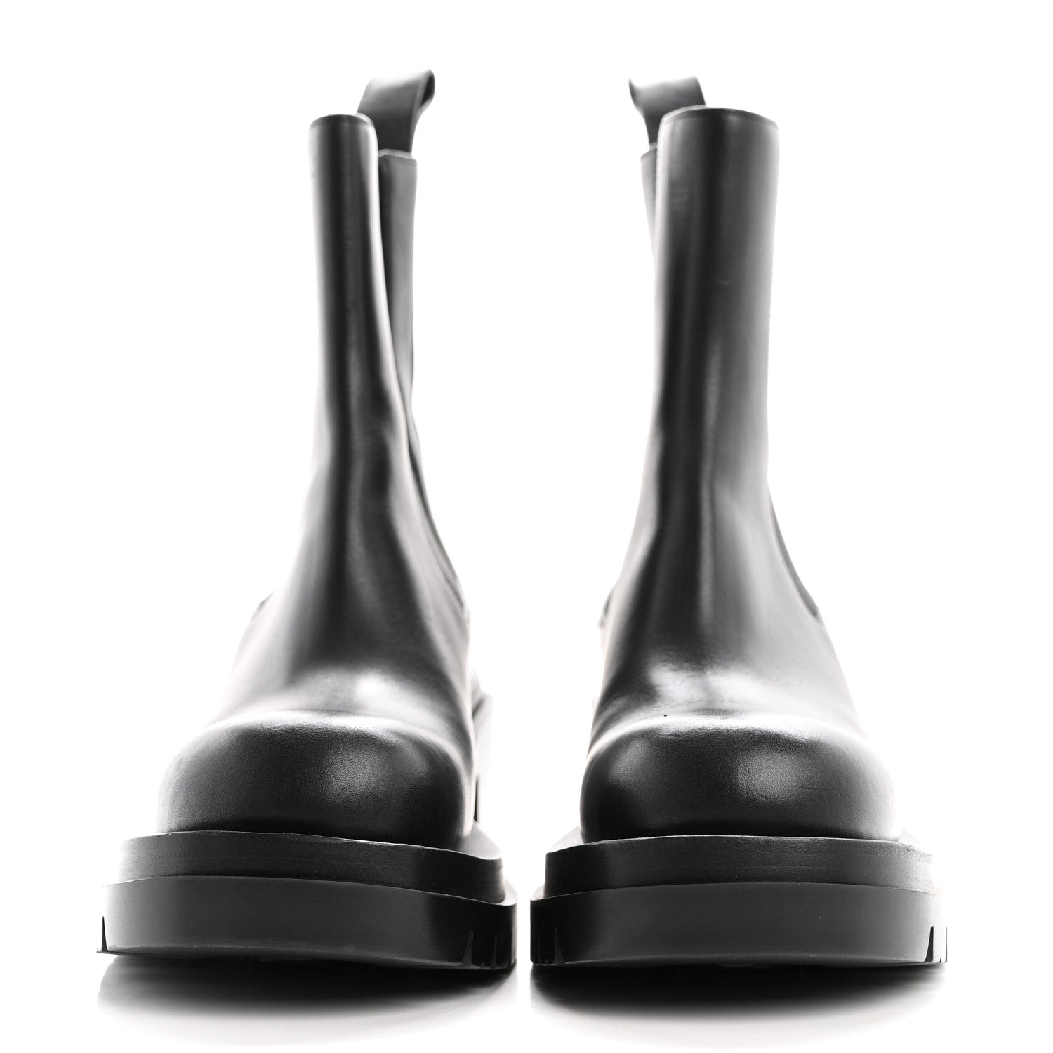 Bottega Veneta Calfskin The Lug Chelsea 30/70mm Ankle Boots 40 Black 2 of 8