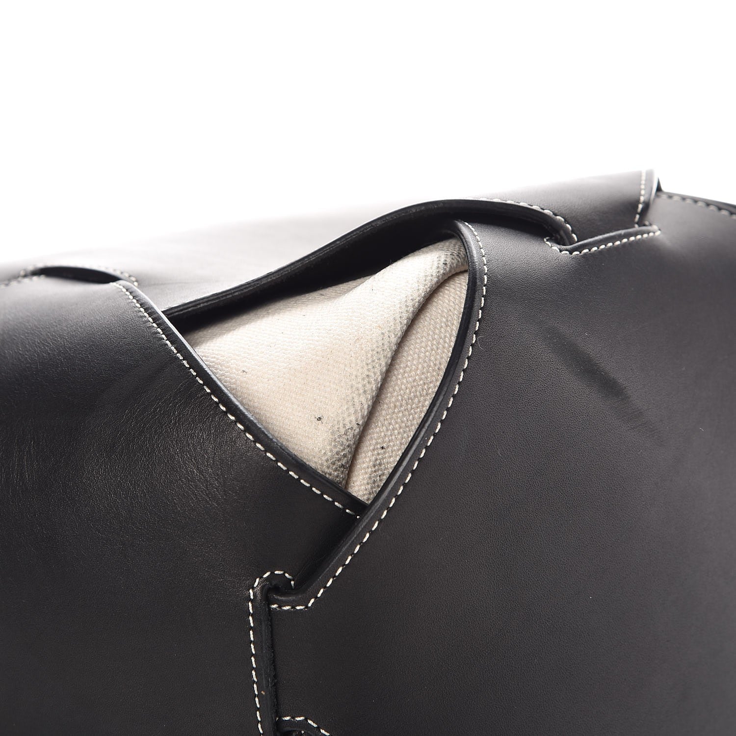 Celine Natural Calfskin Large Holdall Shoulder Bag Black 15 of 17