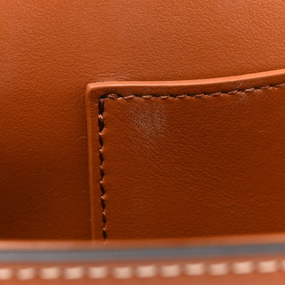 Celine Smooth Calfskin Tabou Clutch On Strap Tan 11 of 12