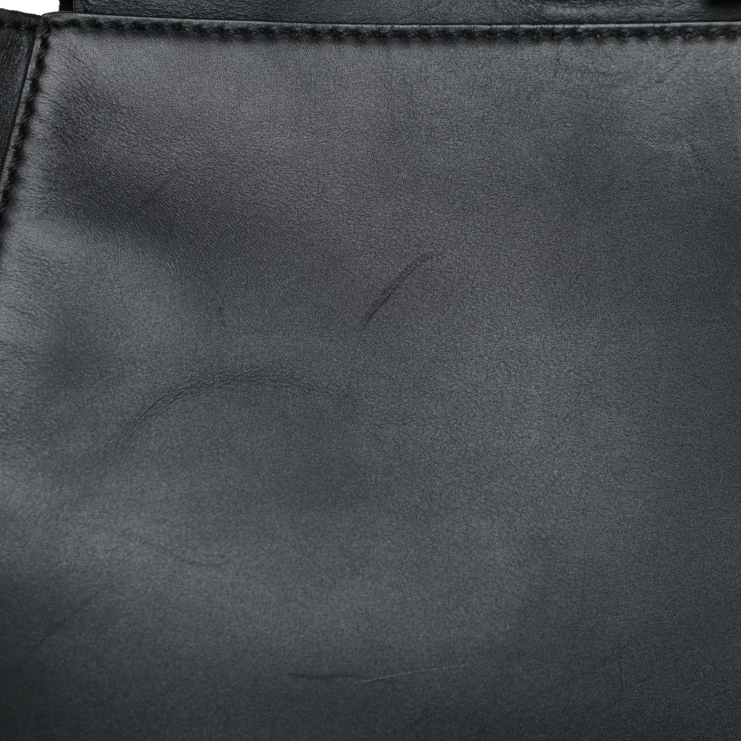 Vitello Suede Medium Peekaboo Iconic Satchel Black