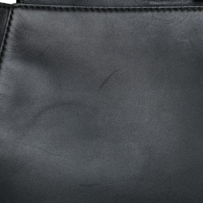 Fendi Vitello Suede Medium Peekaboo Iconic Satchel Black 15 of 19