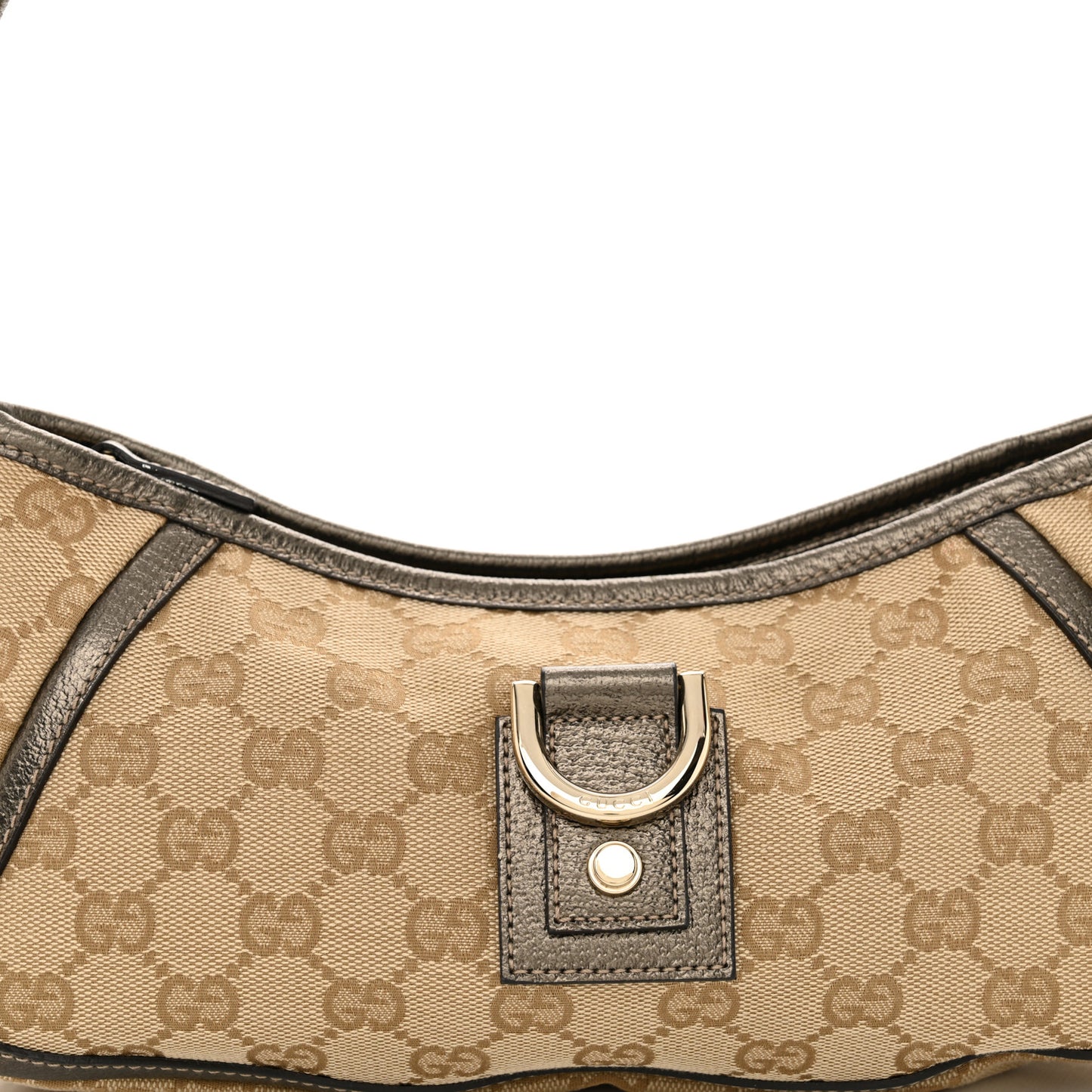 Monogram D Ring Abbey Pochette Pewter