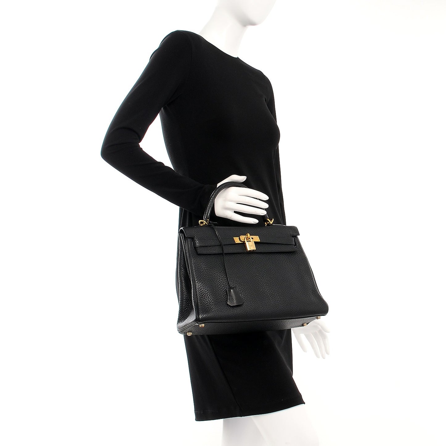 Togo Kelly Retourne 32 Black