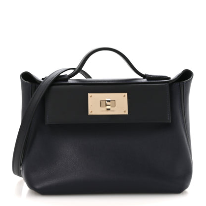 Hermes Evercolor Swift 24/24 21 Bleu Marine Bleu Indigo 1 of 10