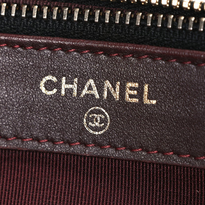 Chanel Lambskin Quilted Small Clutch With Chain  Black 6 of 11