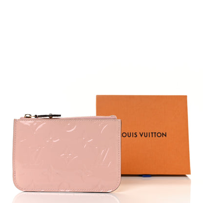 Louis Vuitton Vernis Key Pouch Rose Ballerine 9 of 9