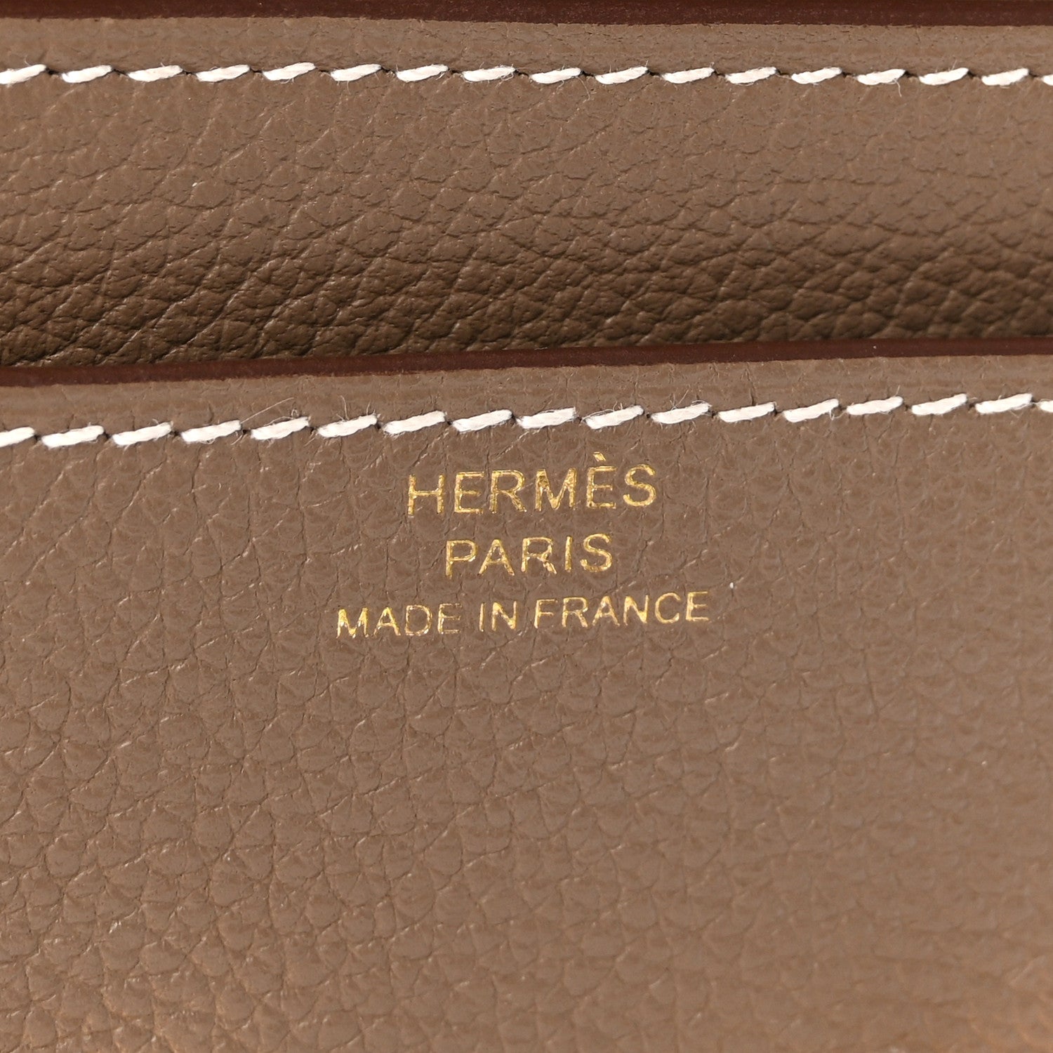 Hermes Evercolor Constance Wallet To Go Etoupe 6 of 9