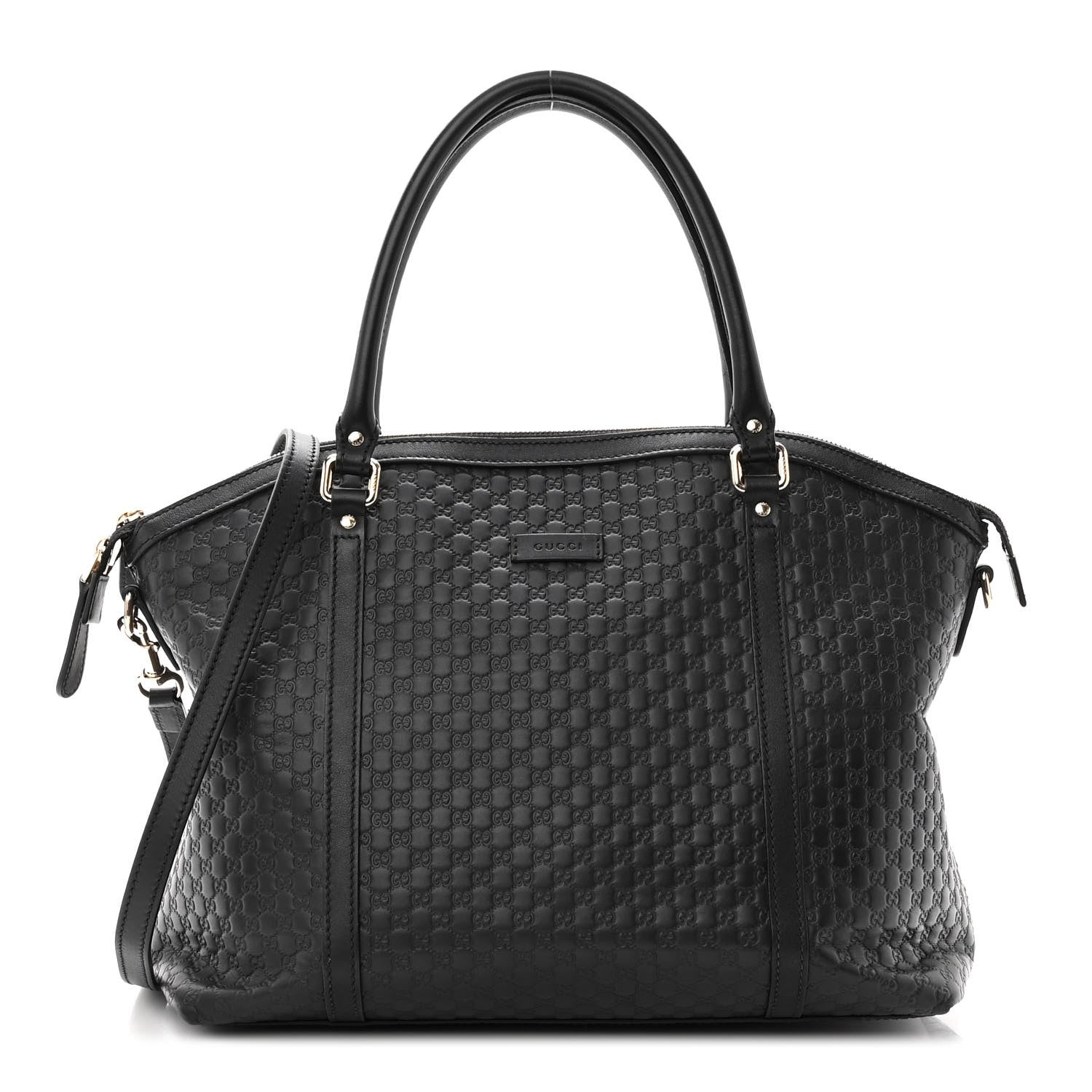 Gucci Soft Microguccissima Dome Satchel Black 1 of 9