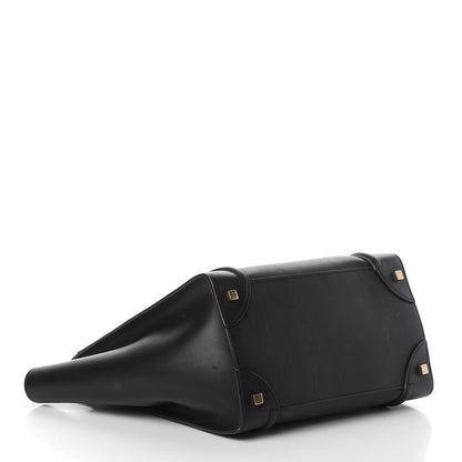 Celine Smooth Calfskin Mini Luggage Black 4 of 11