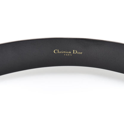 Christian Dior Calfskin CD Belt 85 Black 4 of 6