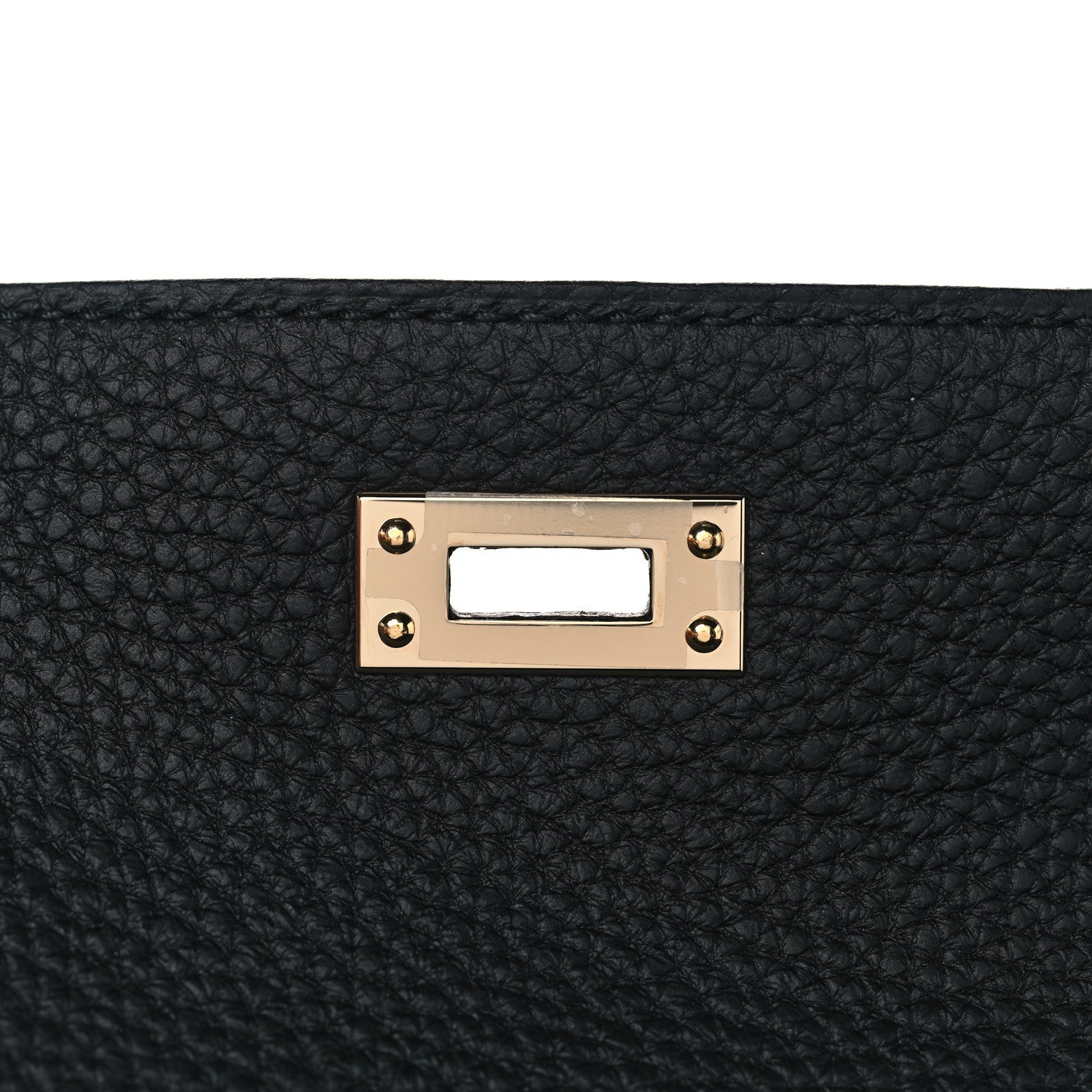 Hermes Togo Lizard Kelly Retourne Touch 25 Black 32 of 38