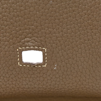 Hermes Taurillon Clemence Jypsiere 28 Etoupe 12 of 12