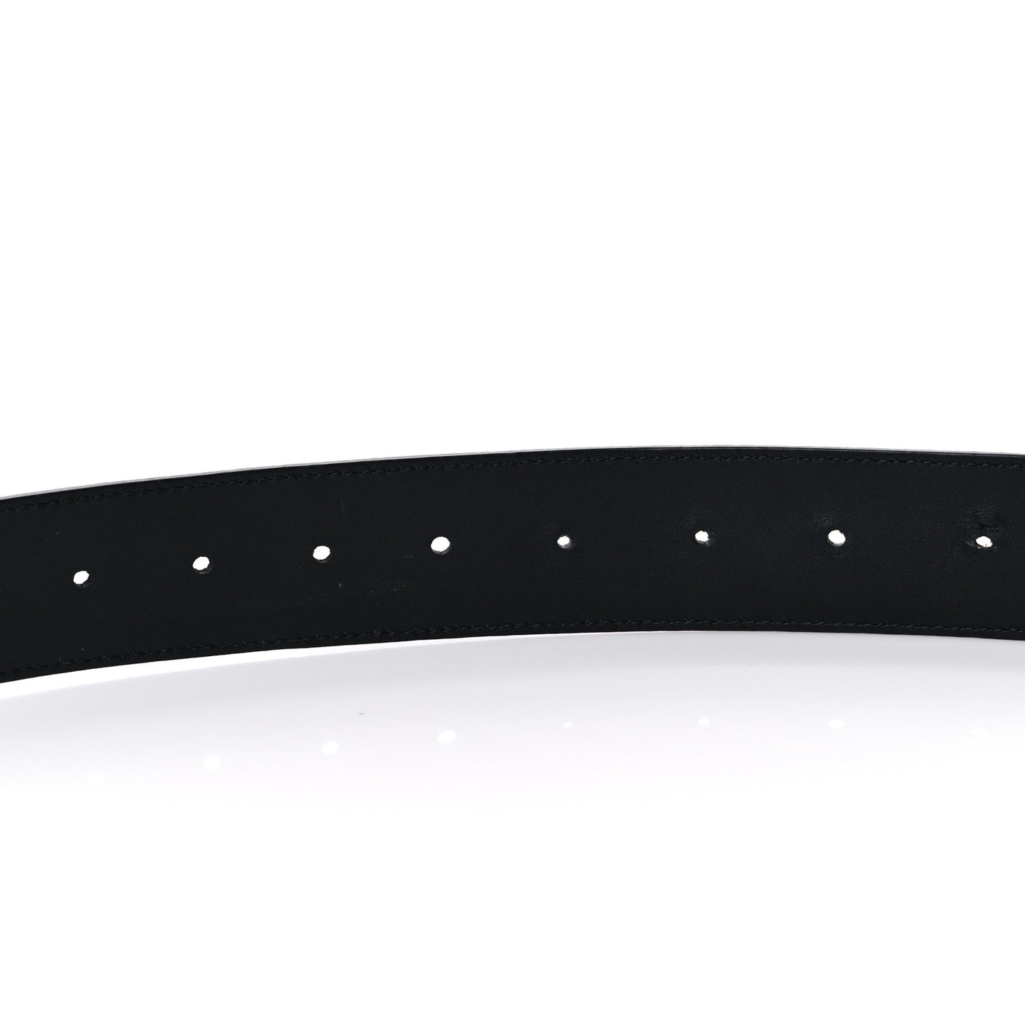 Moon Calfskin Double G 40mm Belt 105 42 Black