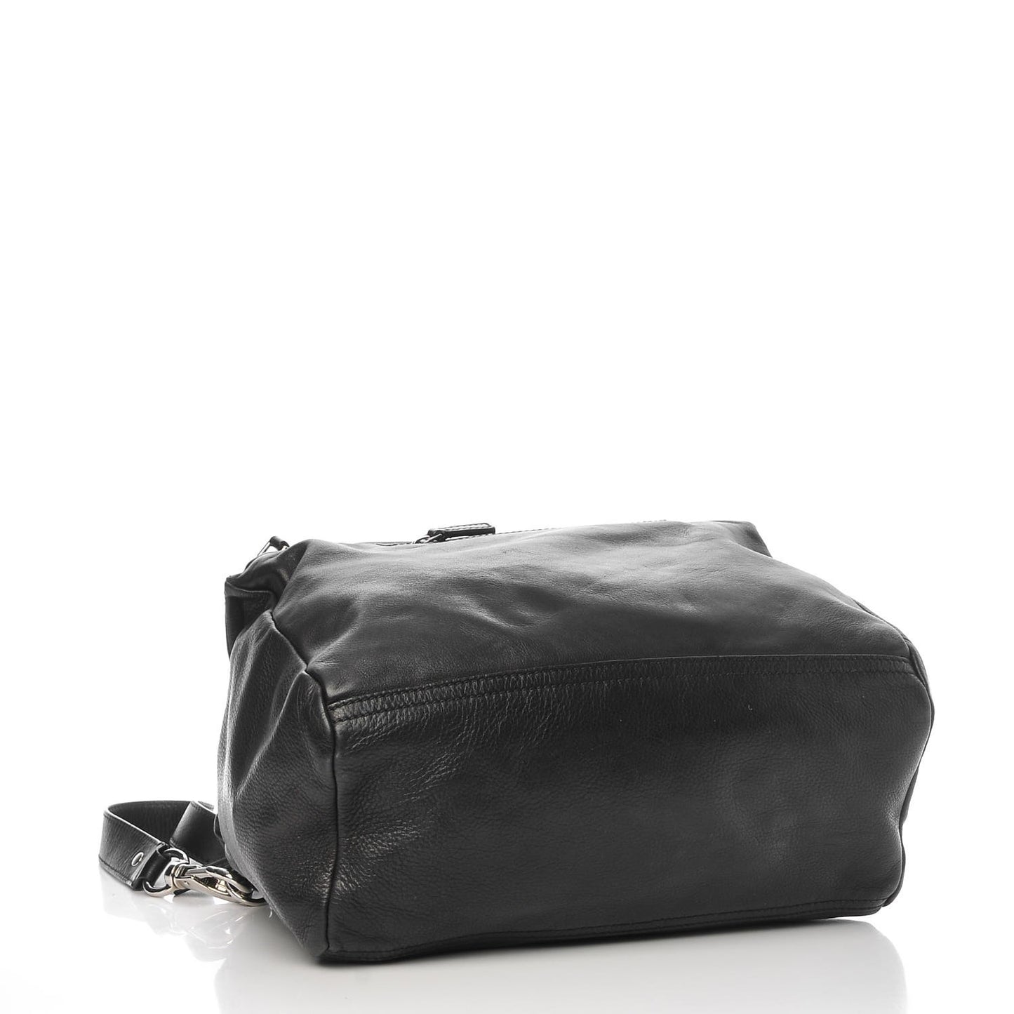 Pebbled Calfskin Medium Bolt Stud Pandora Black