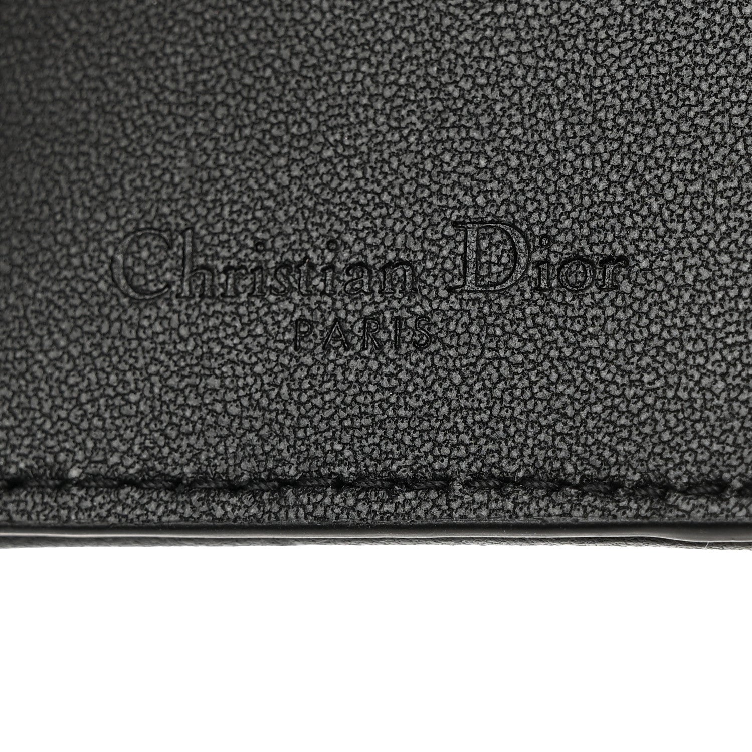 Christian Dior Lambskin Cannage Small Lady Dior Flap Card Holder Black 6 of 9