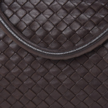 Bottega Veneta Nappa Intrecciato Frame Tote Ebano 18 of 19