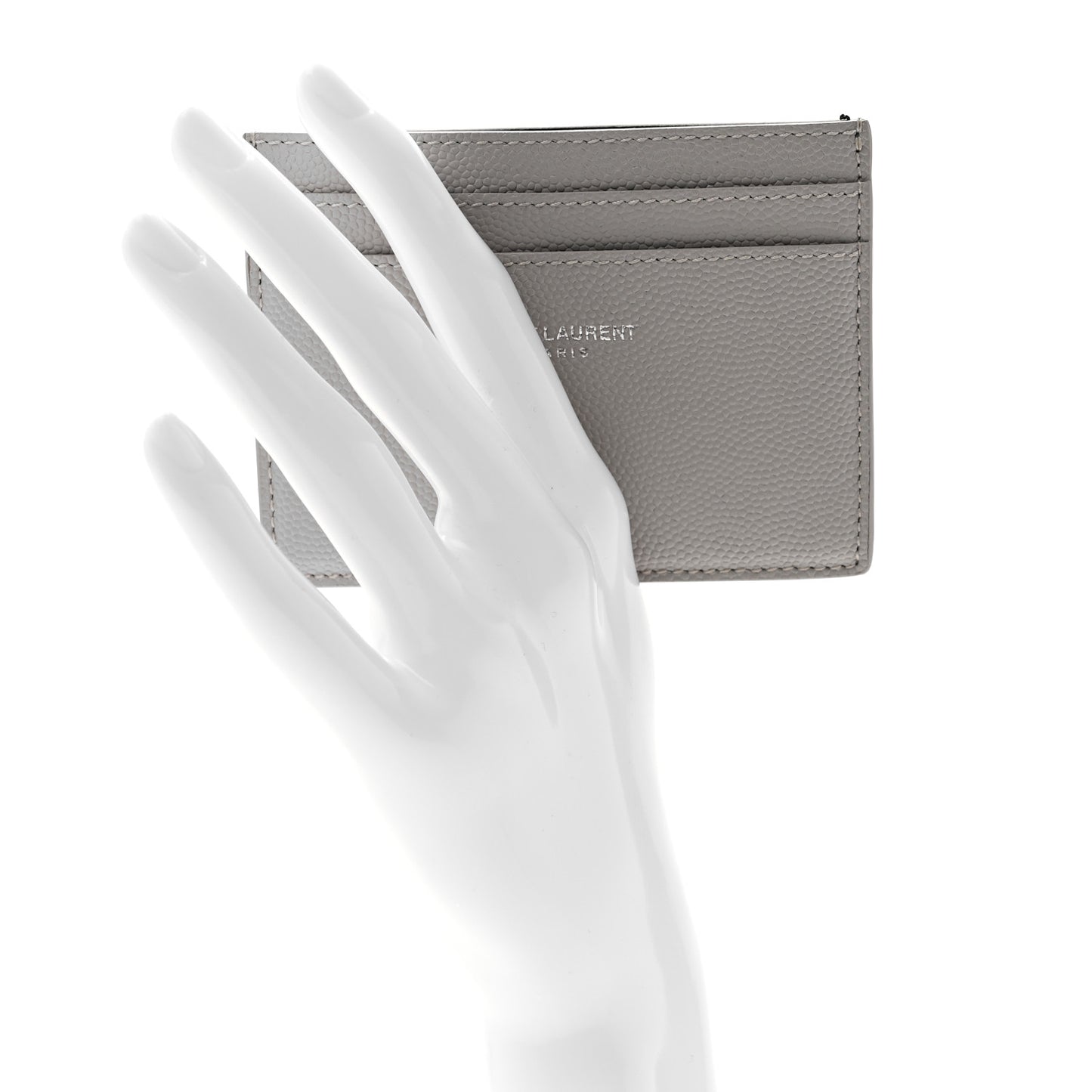 Grain De Poudre Card Case Granite