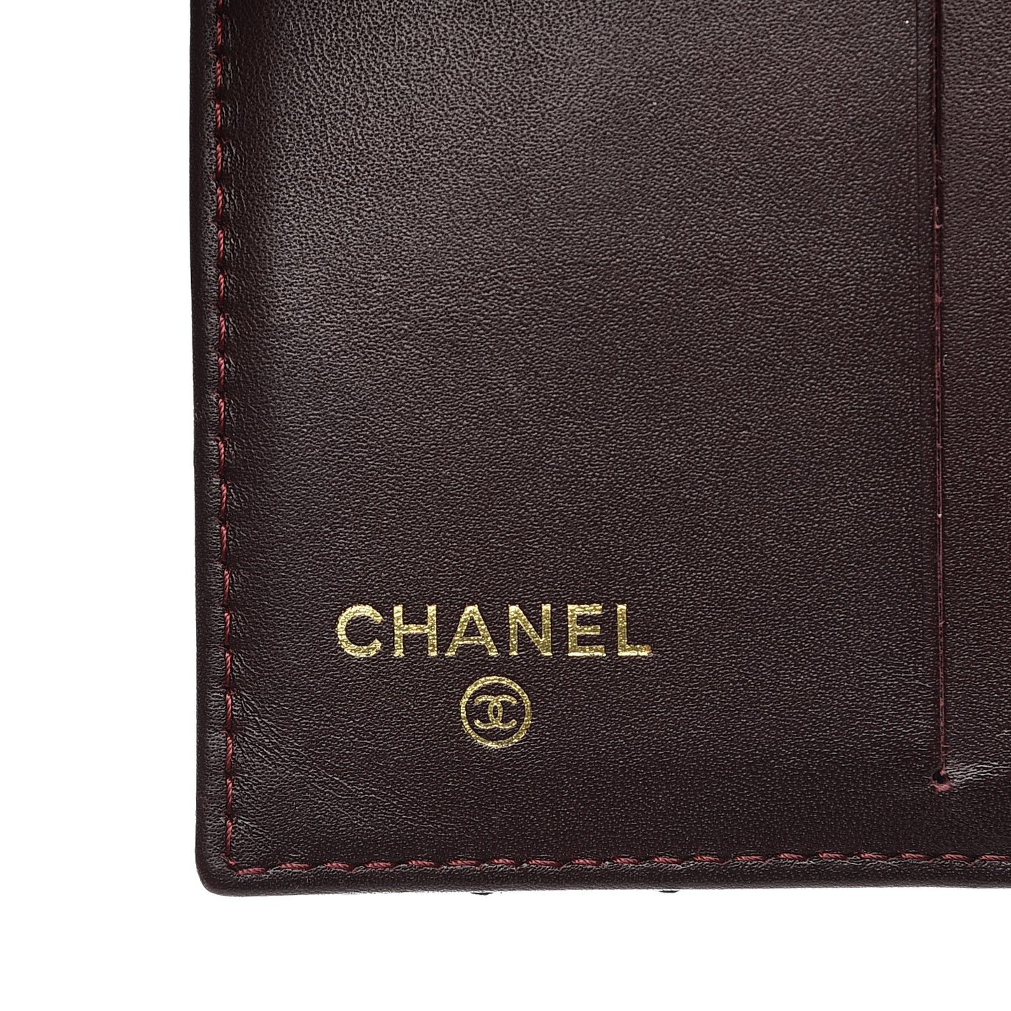Caviar Quilted Compact French Flap Wallet Black
