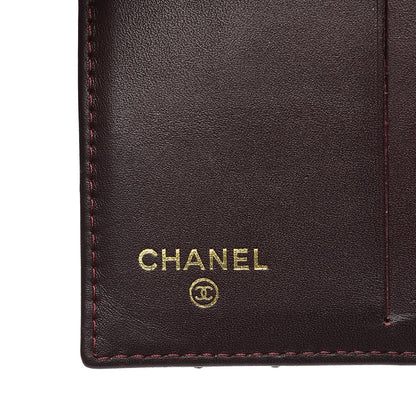 Chanel Caviar Quilted Compact French Flap Wallet Black 6 of 9