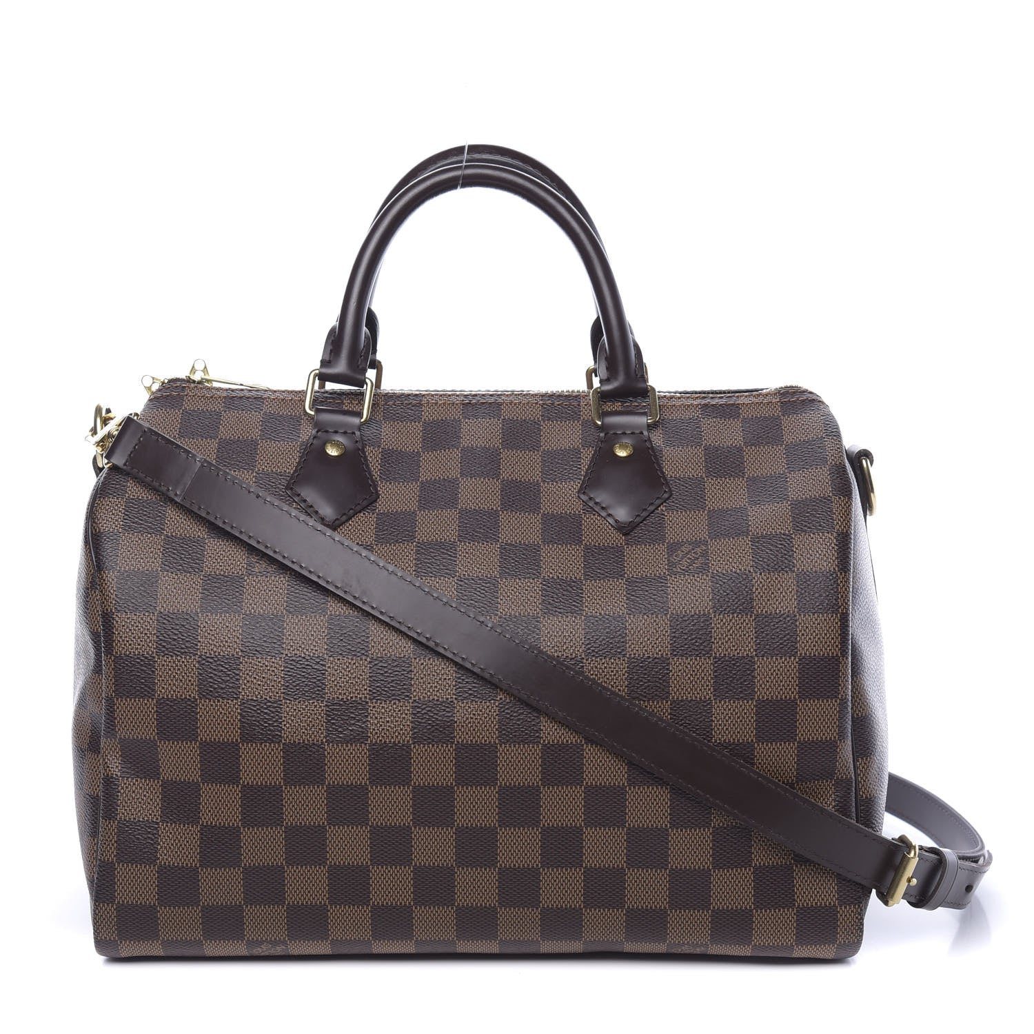Louis Vuitton Damier Ebene Speedy Bandouliere 30 1 of 11