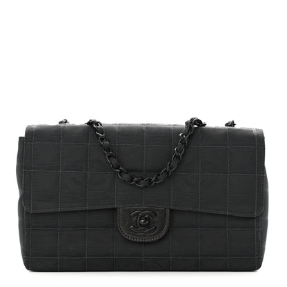 Chanel Nylon Medium Travel Flap Black 1 of 10