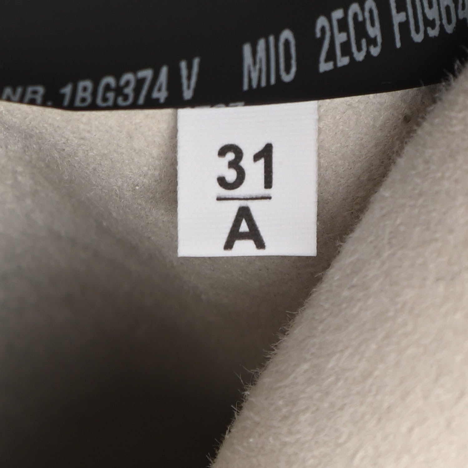 Prada Shearling Logo Tote White Black 8 of 11
