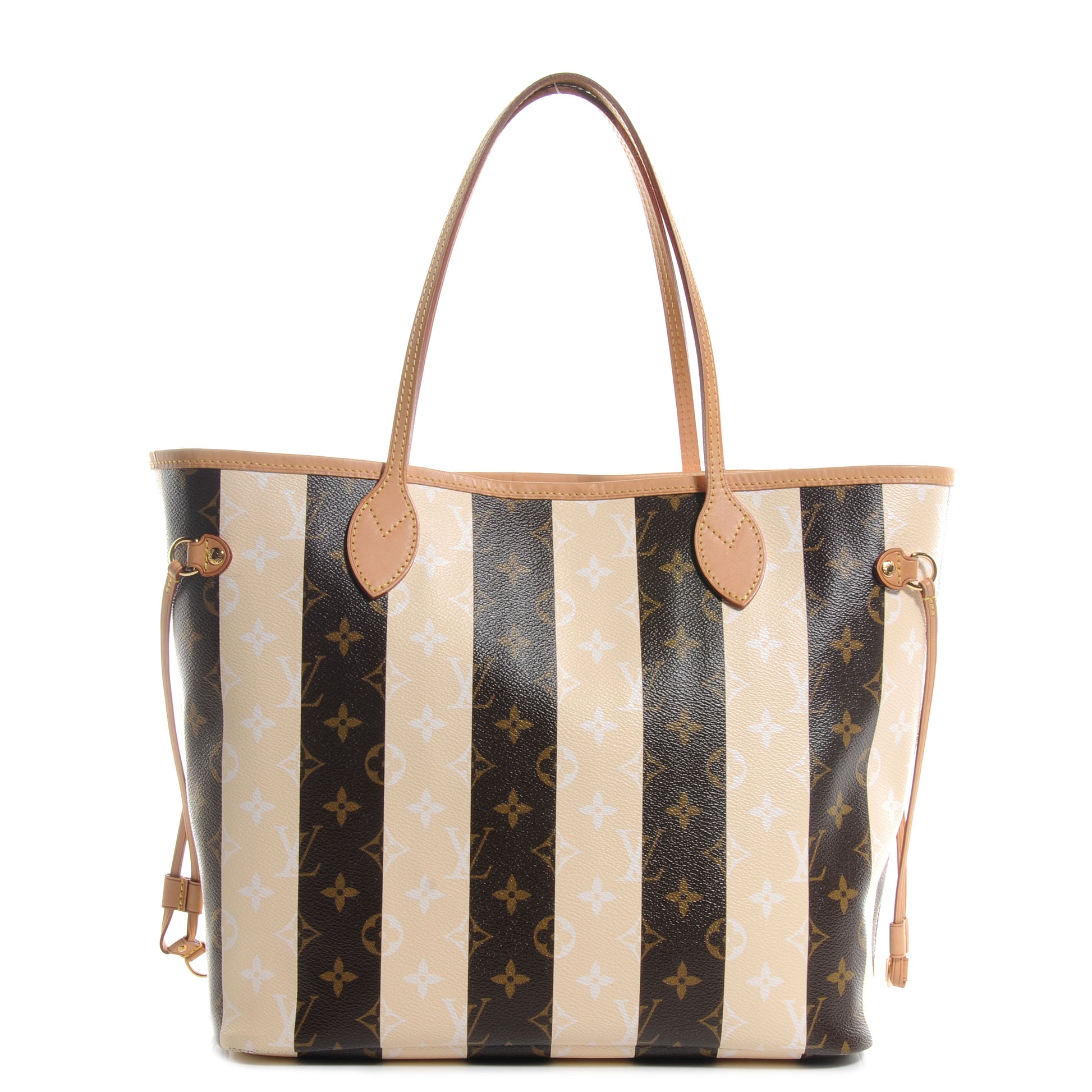 Louis Vuitton Monogram Rayures Neverfull MM 1 of 7