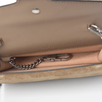 Gucci GG Supreme Monogram Super Mini Dionysus Shoulder Bag Taupe 5 of 11