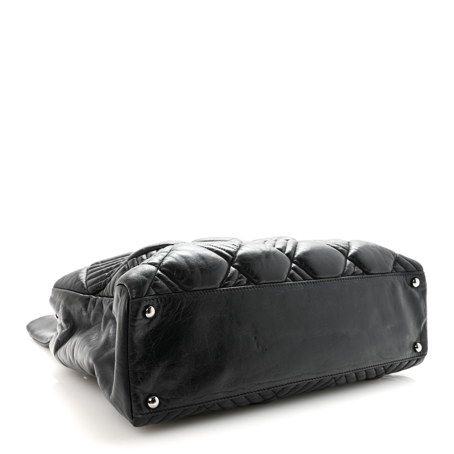 Chanel Lambskin In and Out XL Maxi Flap Black 4 of 10