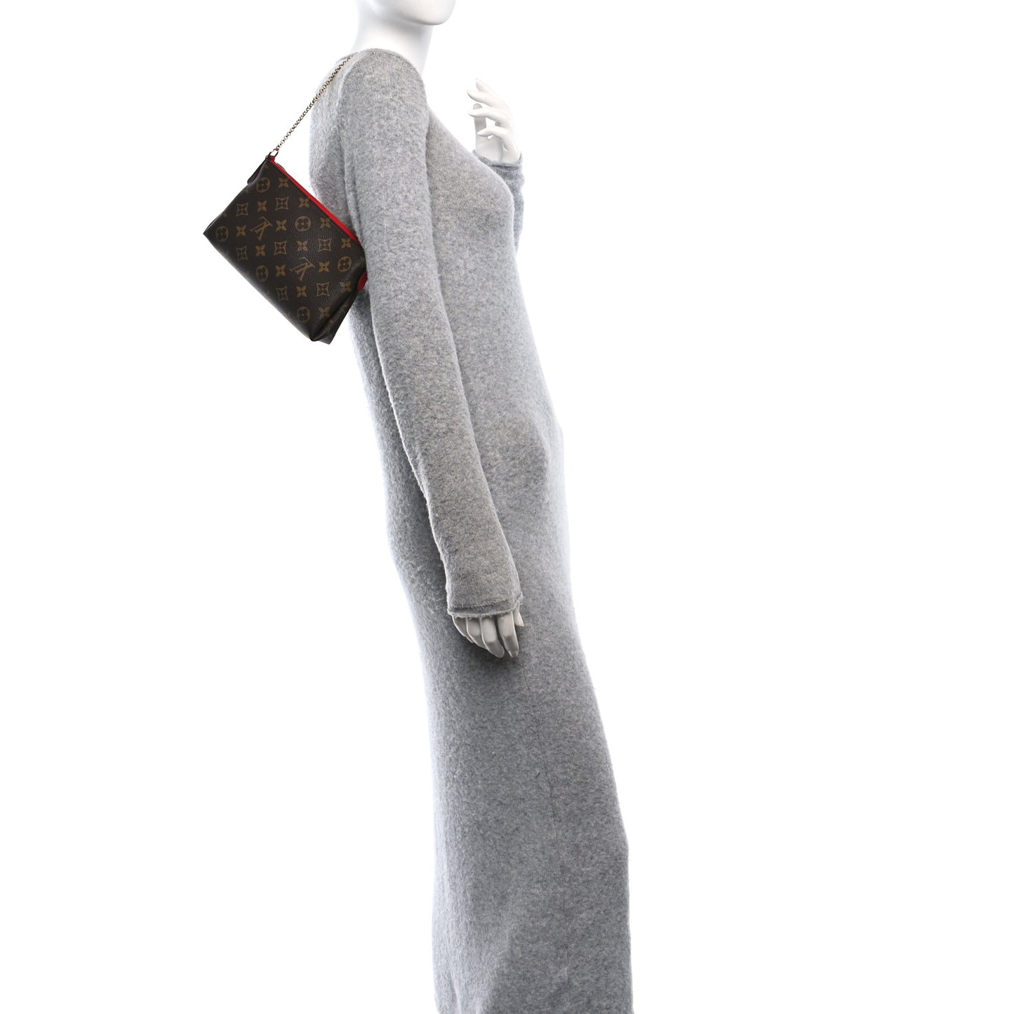 Monogram Pallas Clutch Cherry