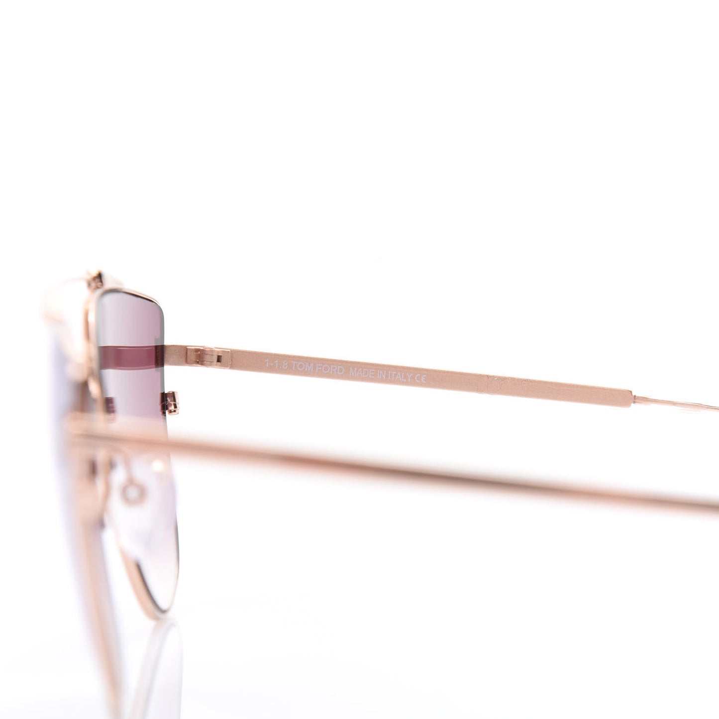 Jacquelyn 02 Aviator Sunglasses TF563 Rose Gold