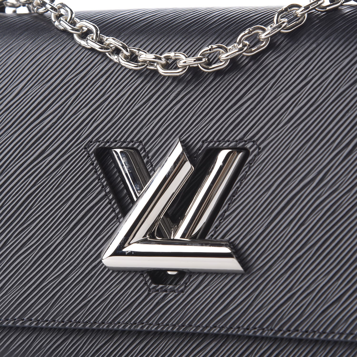 Louis Vuitton Epi Twist Shoulder Bag MM Black 9 of 9