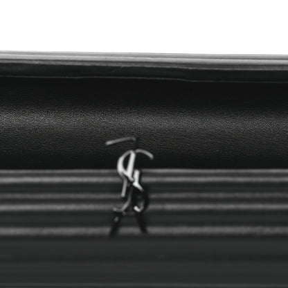 Saint Laurent Calfskin Opyum Clutch Black 5 of 11