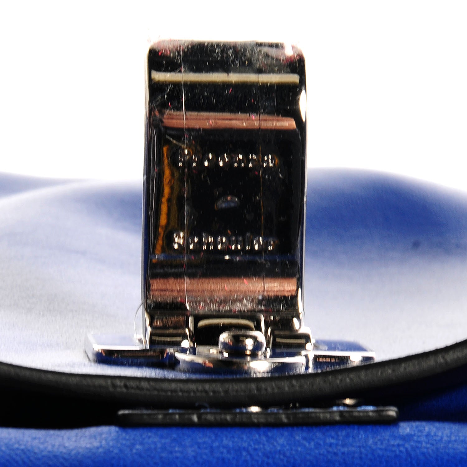 Proenza Schouler Leather Double Sided PS Courier Bag Royal Blue Veruca Salt 5 of 10