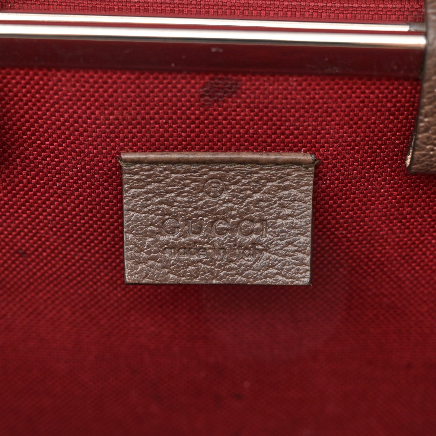 GG Supreme Monogram Globe-Trotter Beauty Case Brown