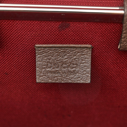 Gucci GG Supreme Monogram Globe-Trotter Beauty Case Brown 6 of 14