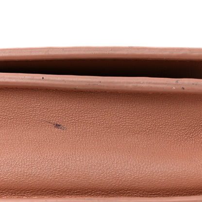 Bottega Veneta Nappa Intrecciato Checker Chain Wallet Beige Red 13 of 15