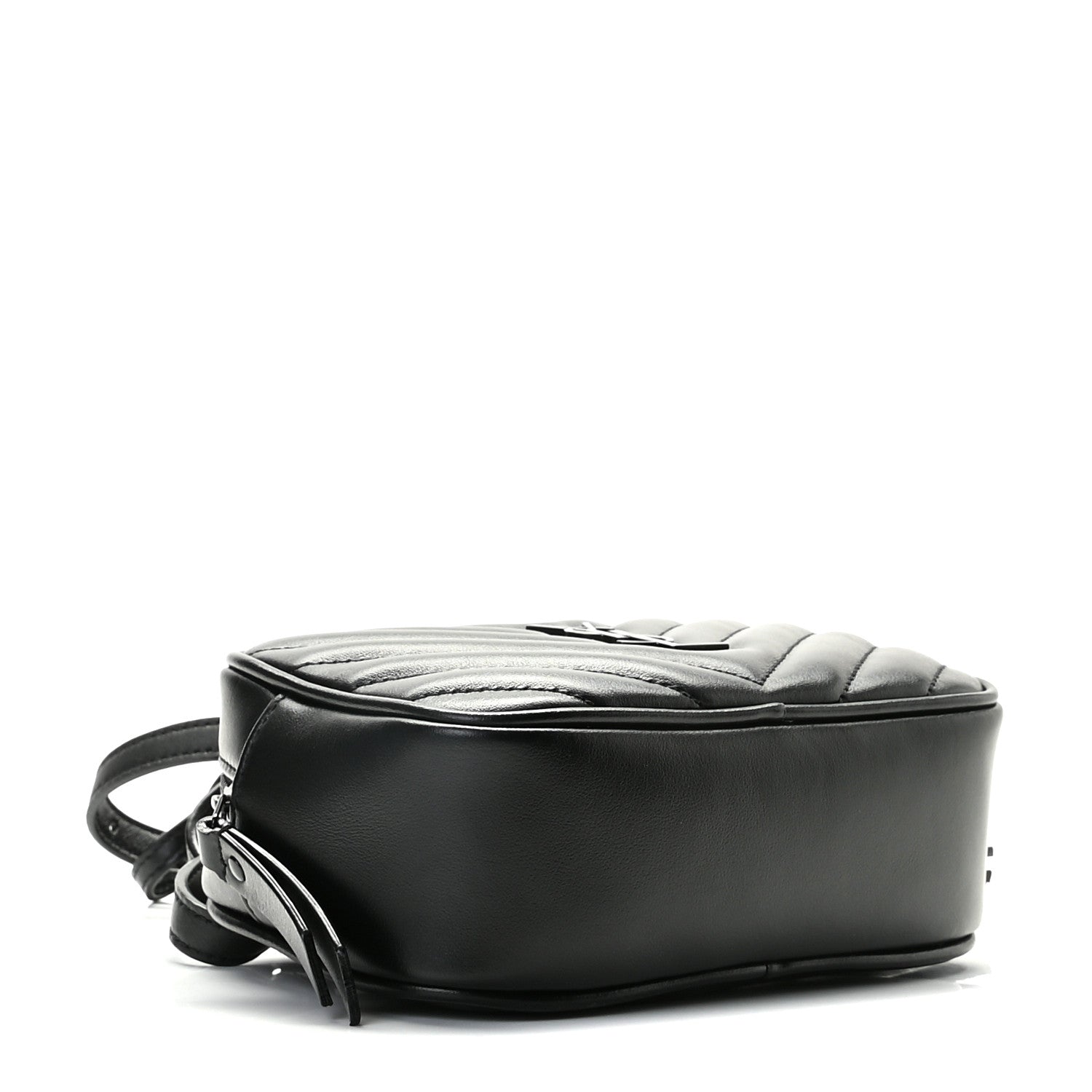 Saint Laurent Calfskin Matelasse Monogram Lou Belt Bag Black 4 of 10