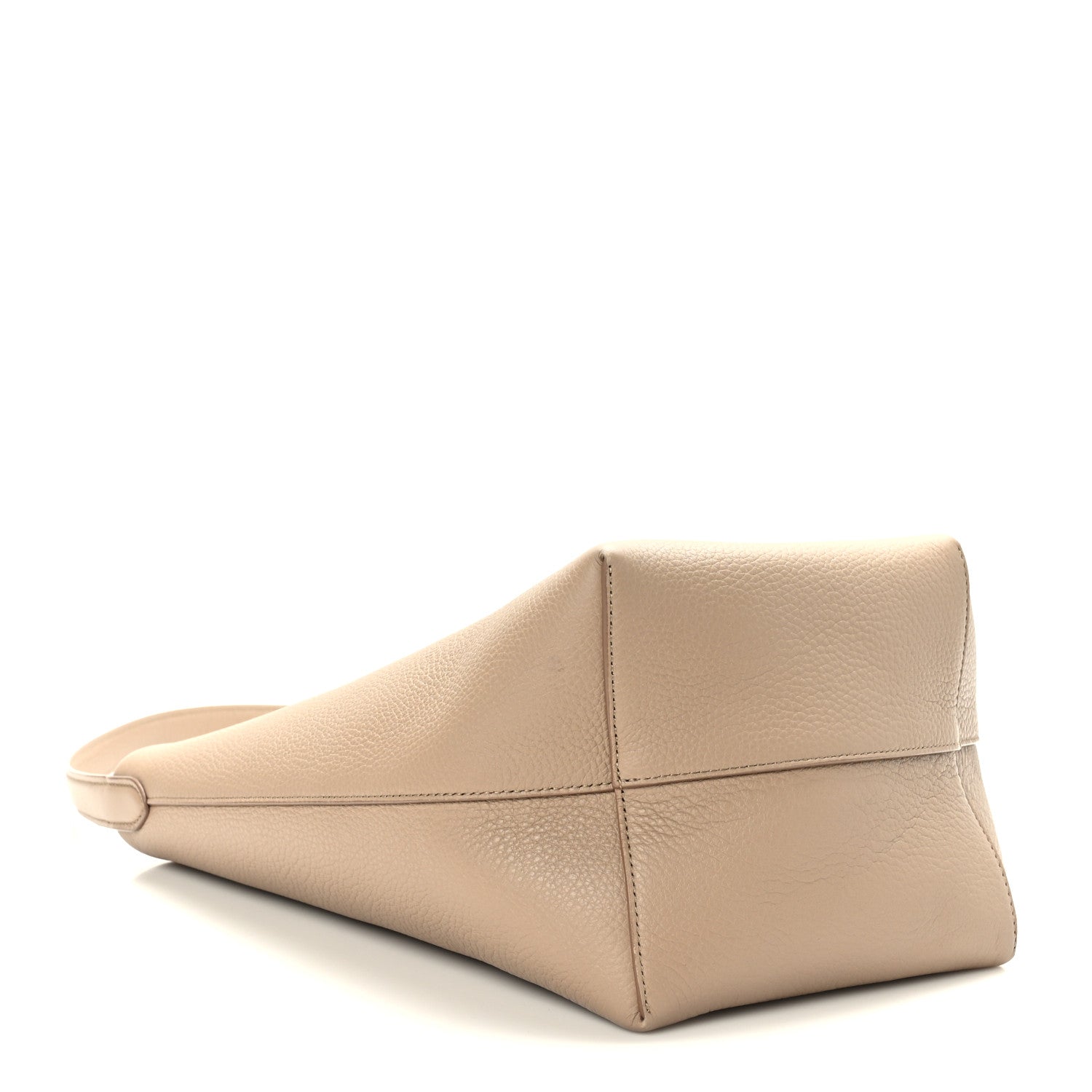 The Row Grained Calfskin Medium N/S Park Tote Dark Taupe 4 of 8
