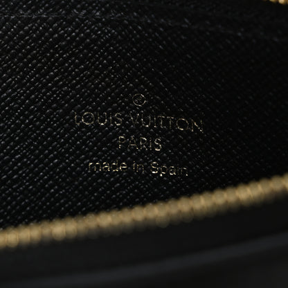 Louis Vuitton Monogram Slim Purse Black 6 of 6