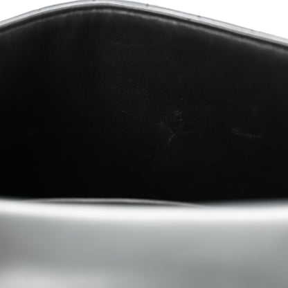 Saint Laurent Lambskin Matelasse Monogram Medium Vicky Chain Bag Algae 16 of 16