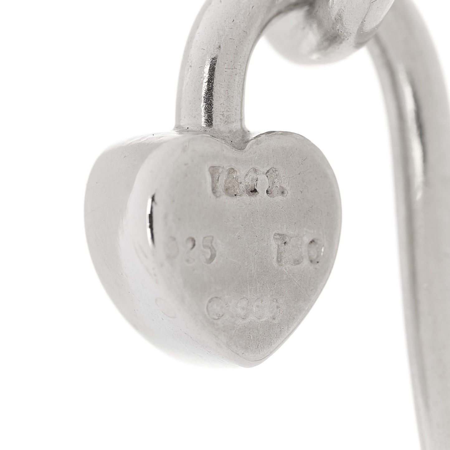 Sterling Silver 18K Yellow Gold Two Heart Hook Bracelet