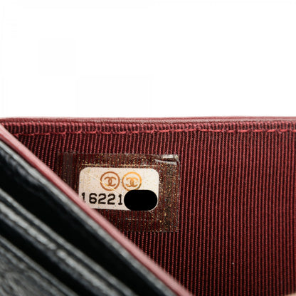 Chanel Caviar Quilted Compact French Flap Wallet 8 of 8